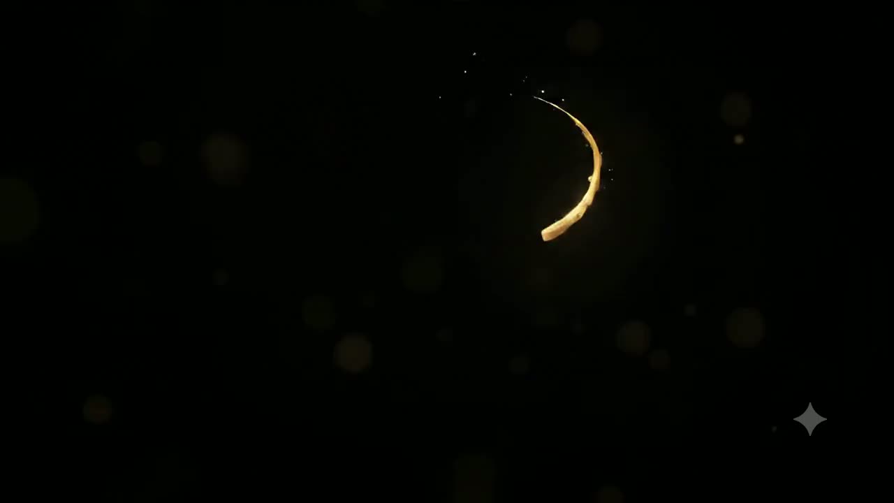 Cinematic animation celebrating church fellowship
